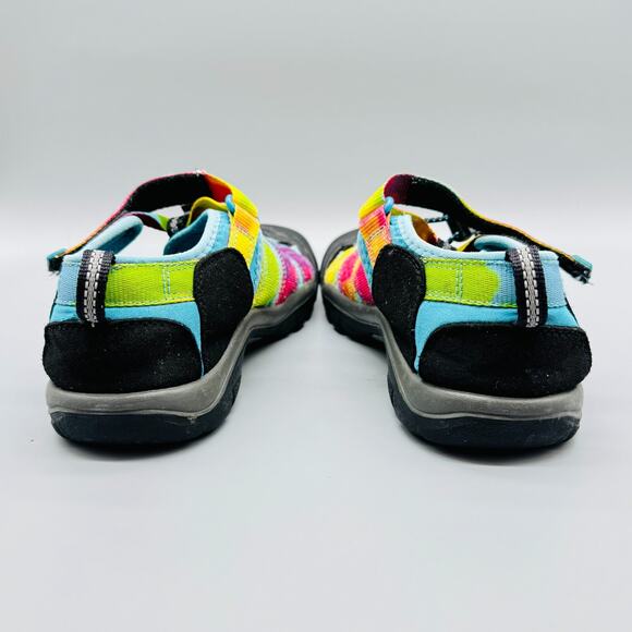 Keen Sandals Boys 5 Rainbow Tie Dye Newport H2 Hiking Outdoor Trekking Shoes - Picture 8 of 12